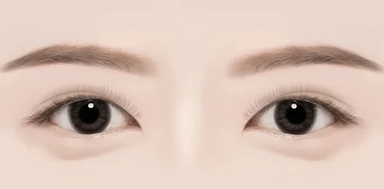 쌍꺼풀 라인이 너무 낮은 경우